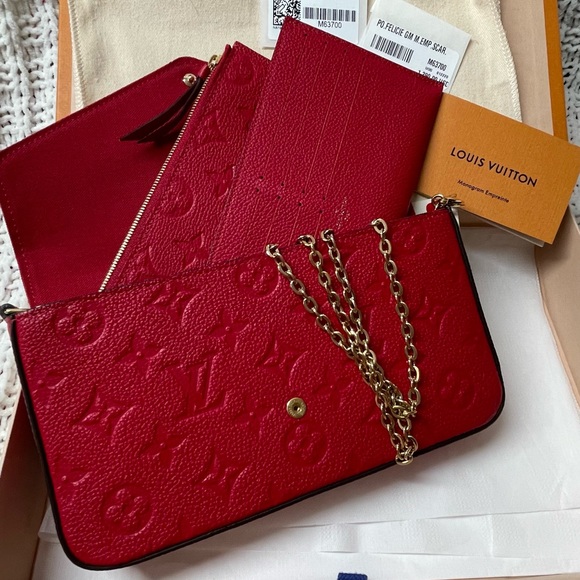 SOLD Louis Vuitton Pochette Felicie Empreinte - Picture 1 of 12